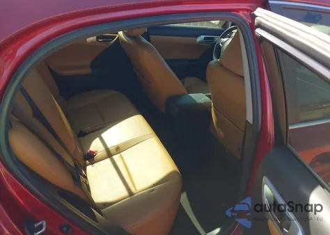 2012 Lexus Ct 200H Premium from USA, damaged, VIN JTHKD5BH7C2055193